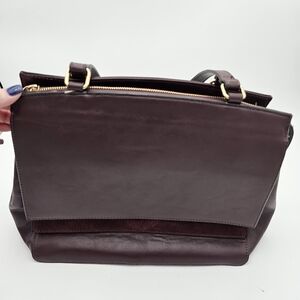 Enzo Angiolini Dark Brown Shoulder Bag